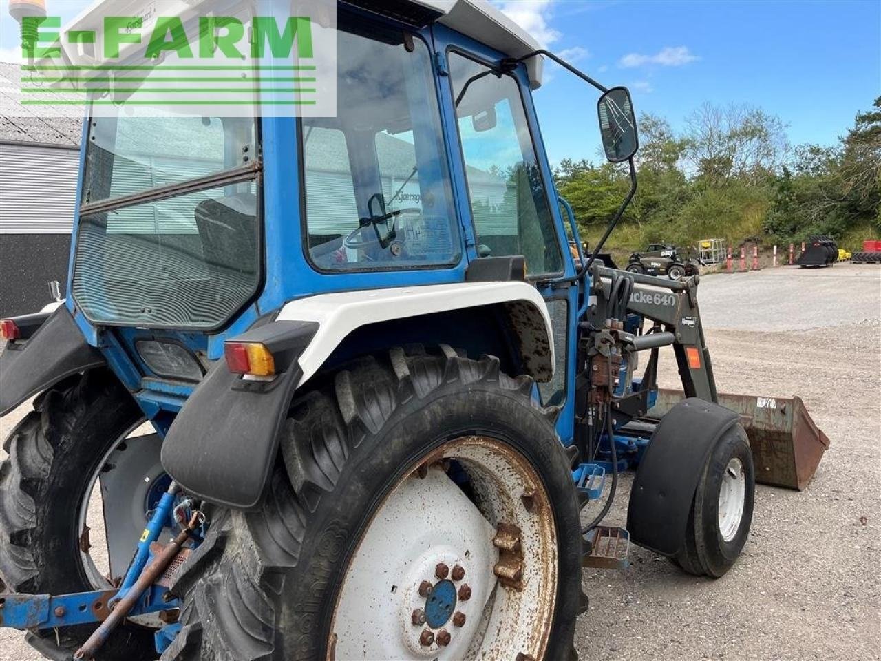 Traktor Türe ait Ford 6610 fll frontlæsser, Gebrauchtmaschine içinde AALBORG SV (resim 4)