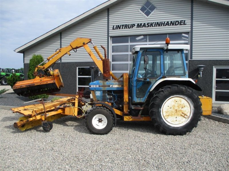 Traktor typu Ford 6610 Fll Med armklipper og frontkost, Gebrauchtmaschine w Lintrup