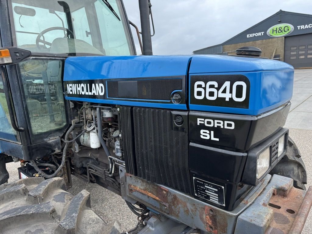 Traktor Türe ait Ford 6640 SLDP, Gebrauchtmaschine içinde Callantsoog (resim 4)