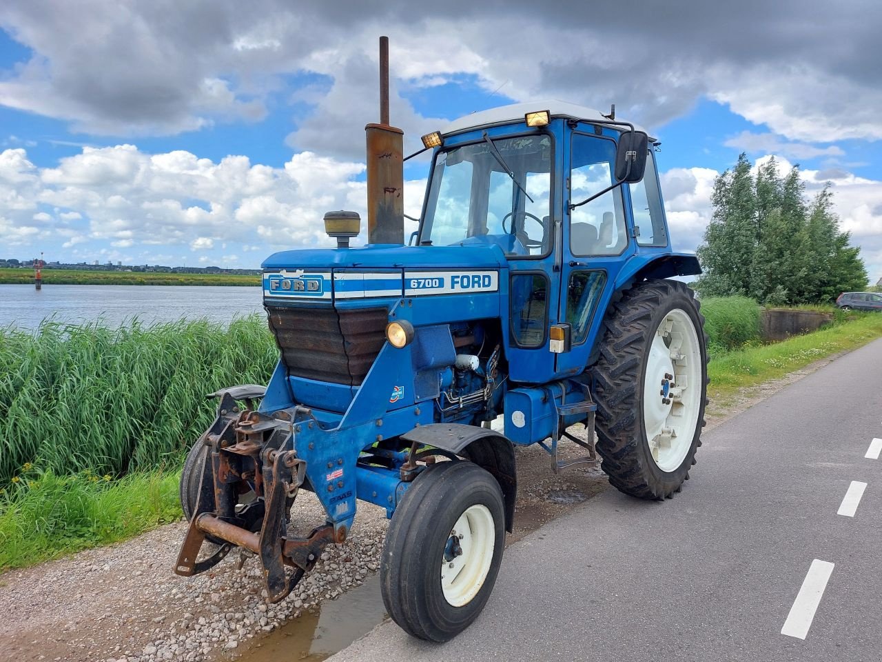 Traktor des Typs Ford 6700, Gebrauchtmaschine in Ouderkerk aan den IJssel (Bild 2)