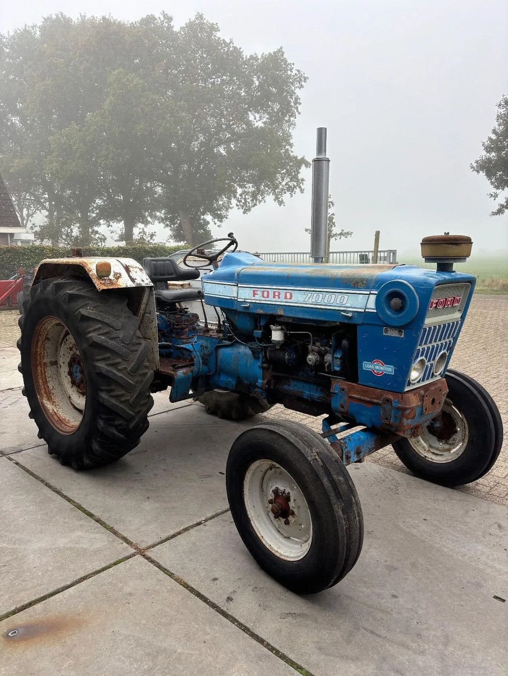 Traktor des Typs Ford 7000, Gebrauchtmaschine in Willemsoord (Bild 1)