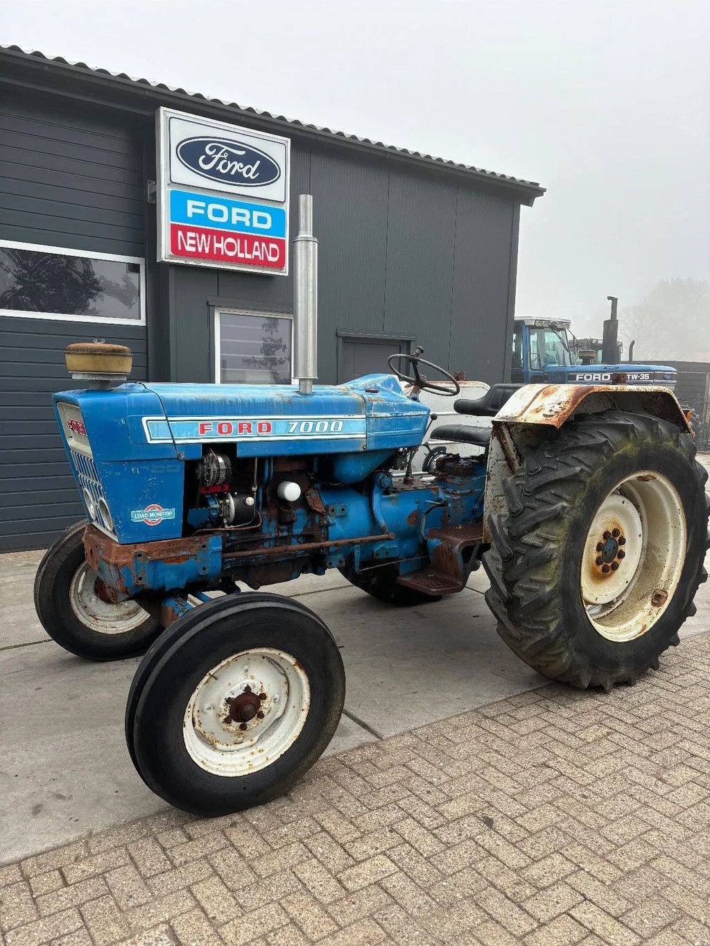 Traktor des Typs Ford 7000, Gebrauchtmaschine in Willemsoord (Bild 2)