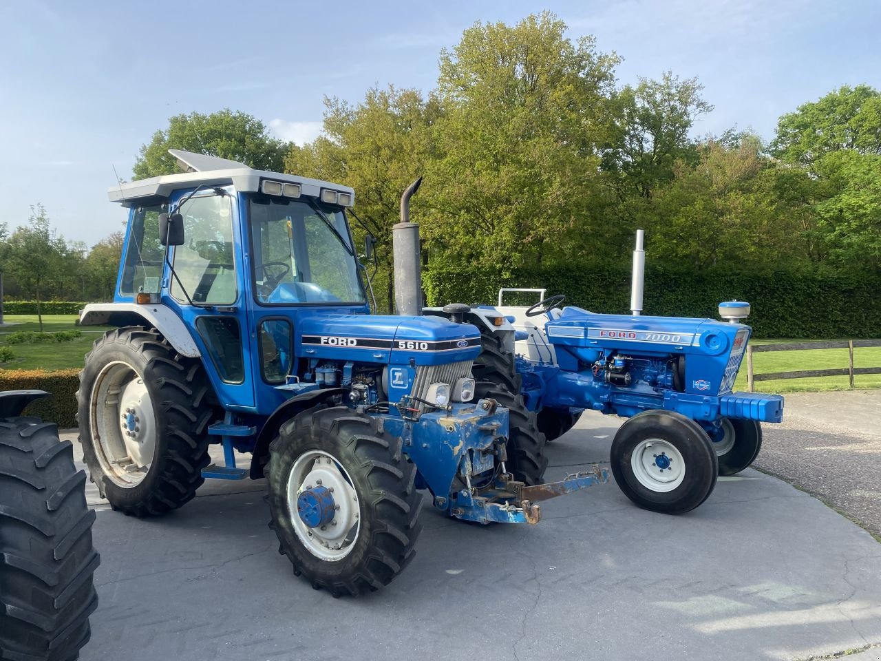 Traktor za tip Ford 7000, Gebrauchtmaschine u De Mortel (Slika 1)