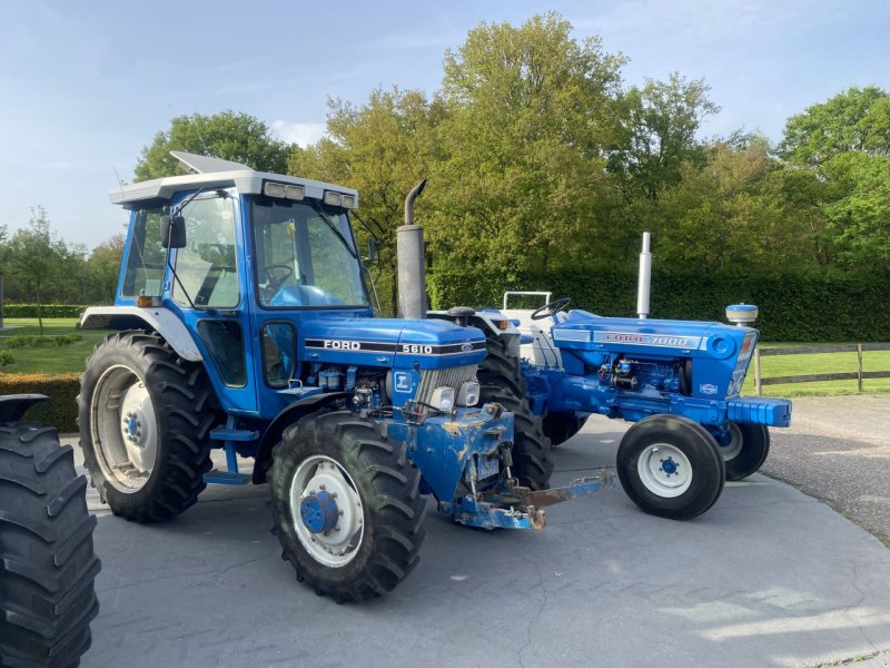 Traktor типа Ford 7000, Gebrauchtmaschine в De Mortel