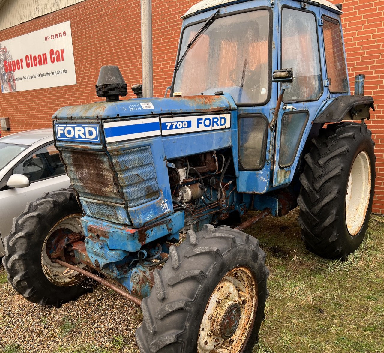 Traktor Türe ait Ford 7700, Gebrauchtmaschine içinde Viborg (resim 2)