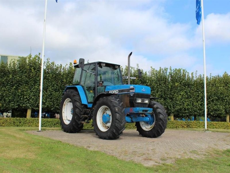 Traktor van het type Ford 7840 SLE, Gebrauchtmaschine in Bant