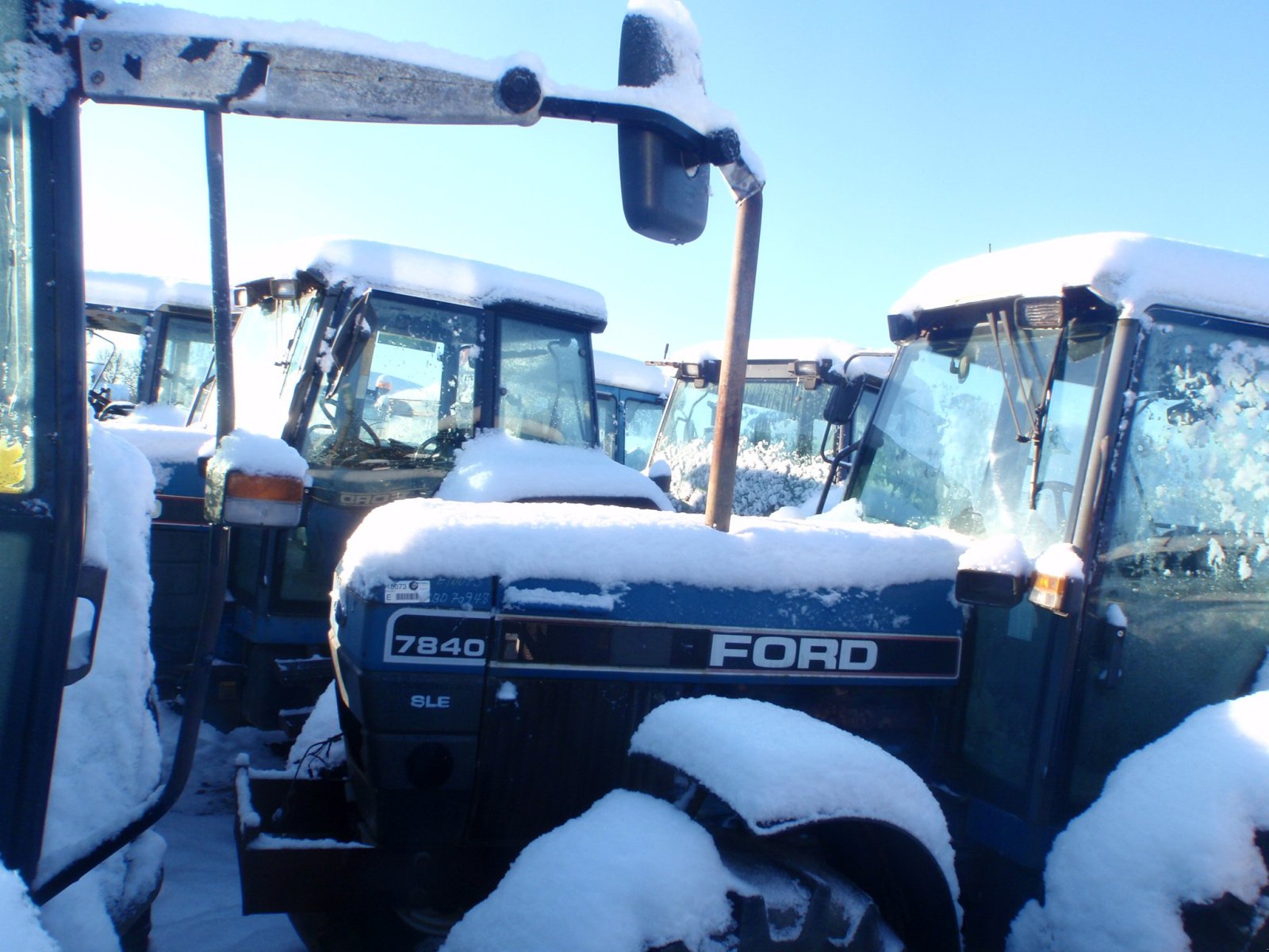 Traktor du type Ford 7840, Gebrauchtmaschine en Viborg (Photo 2)