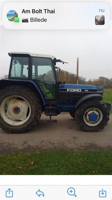 Traktor van het type Ford 7840SLE 4WD, Gebrauchtmaschine in Horsens (Foto 3)