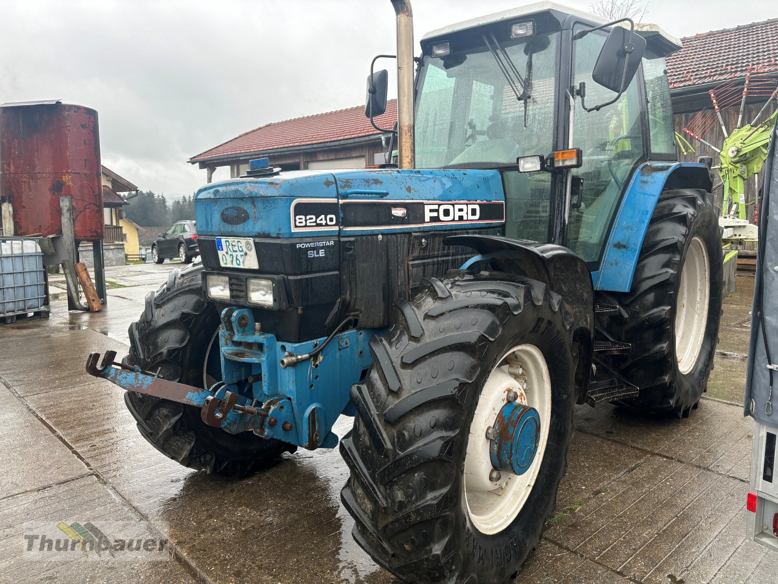 Traktor typu Ford 8240 SLE, Gebrauchtmaschine v Bodenmais (Obrázek 1)