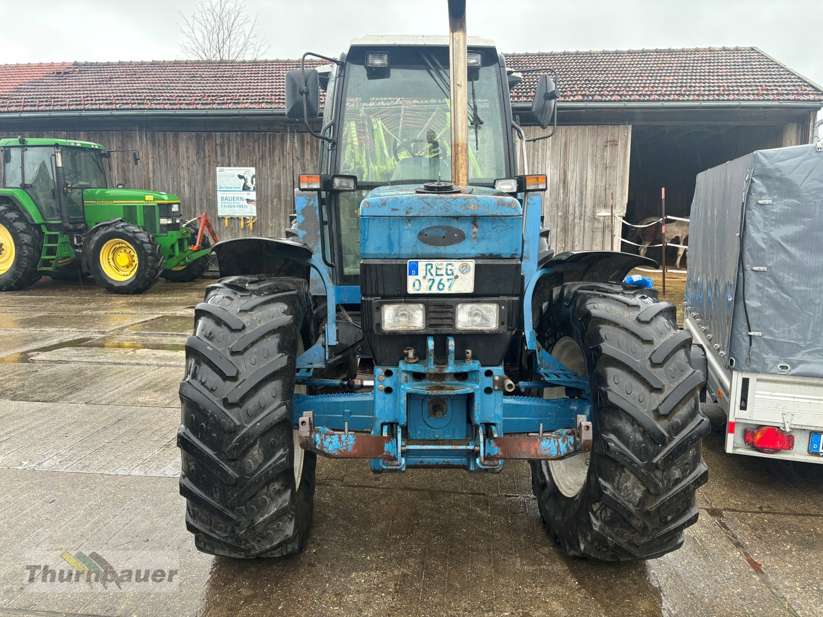 Traktor typu Ford 8240 SLE, Gebrauchtmaschine v Bodenmais (Obrázek 3)