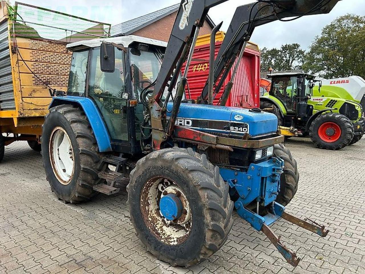 Traktor du type Ford 8340, Gebrauchtmaschine en ag BROEKLAND (Photo 4)