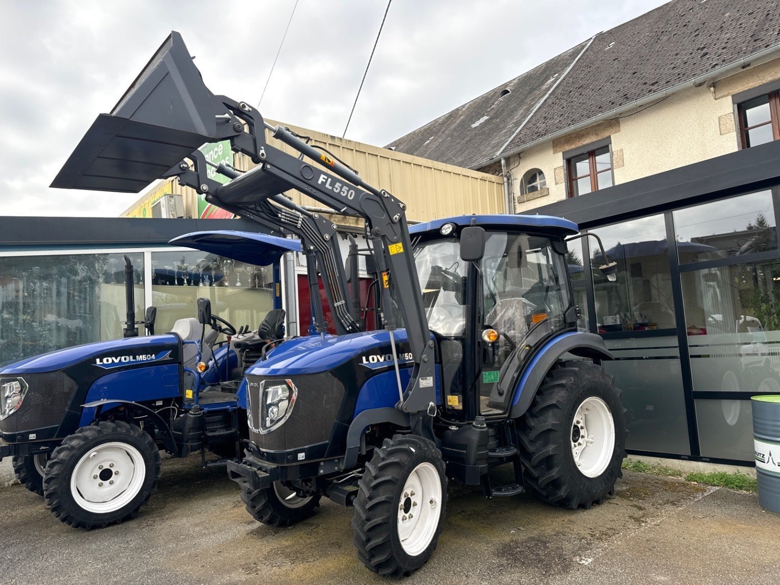 Traktor Türe ait foton Micro tracteur 504cabine Lovol, Gebrauchtmaschine içinde LA SOUTERRAINE (resim 1)