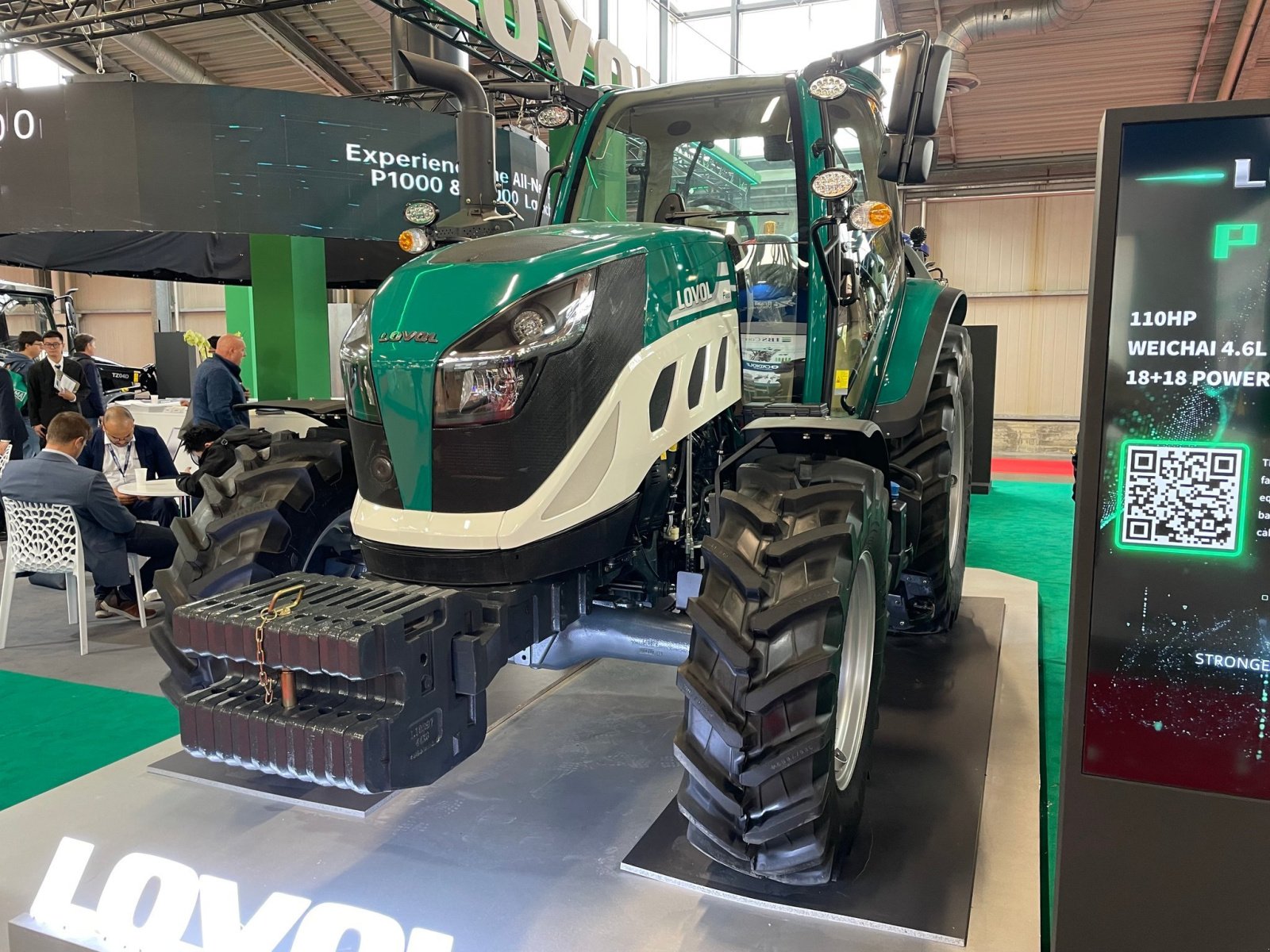 Traktor van het type foton Tracteur agricole P4110 Lovol, Gebrauchtmaschine in LA SOUTERRAINE (Foto 4)