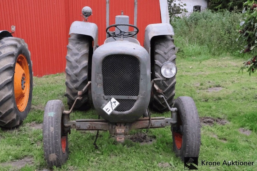 Traktor Türe ait Güldner Diesel 3 cyl. Kan starte og køre., Gebrauchtmaschine içinde Hadsund (resim 3)