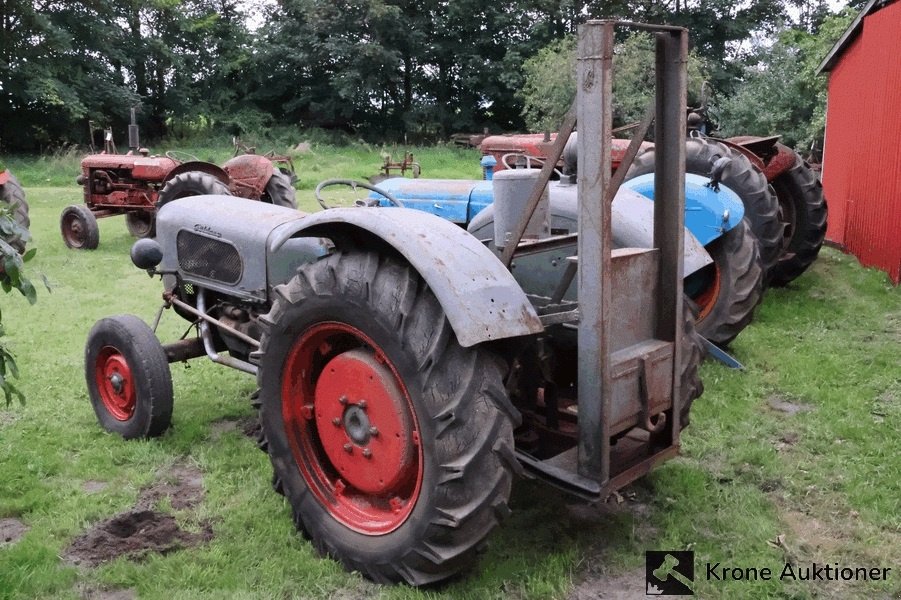 Traktor Türe ait Güldner Diesel 3 cyl. Kan starte og køre., Gebrauchtmaschine içinde Hadsund (resim 5)