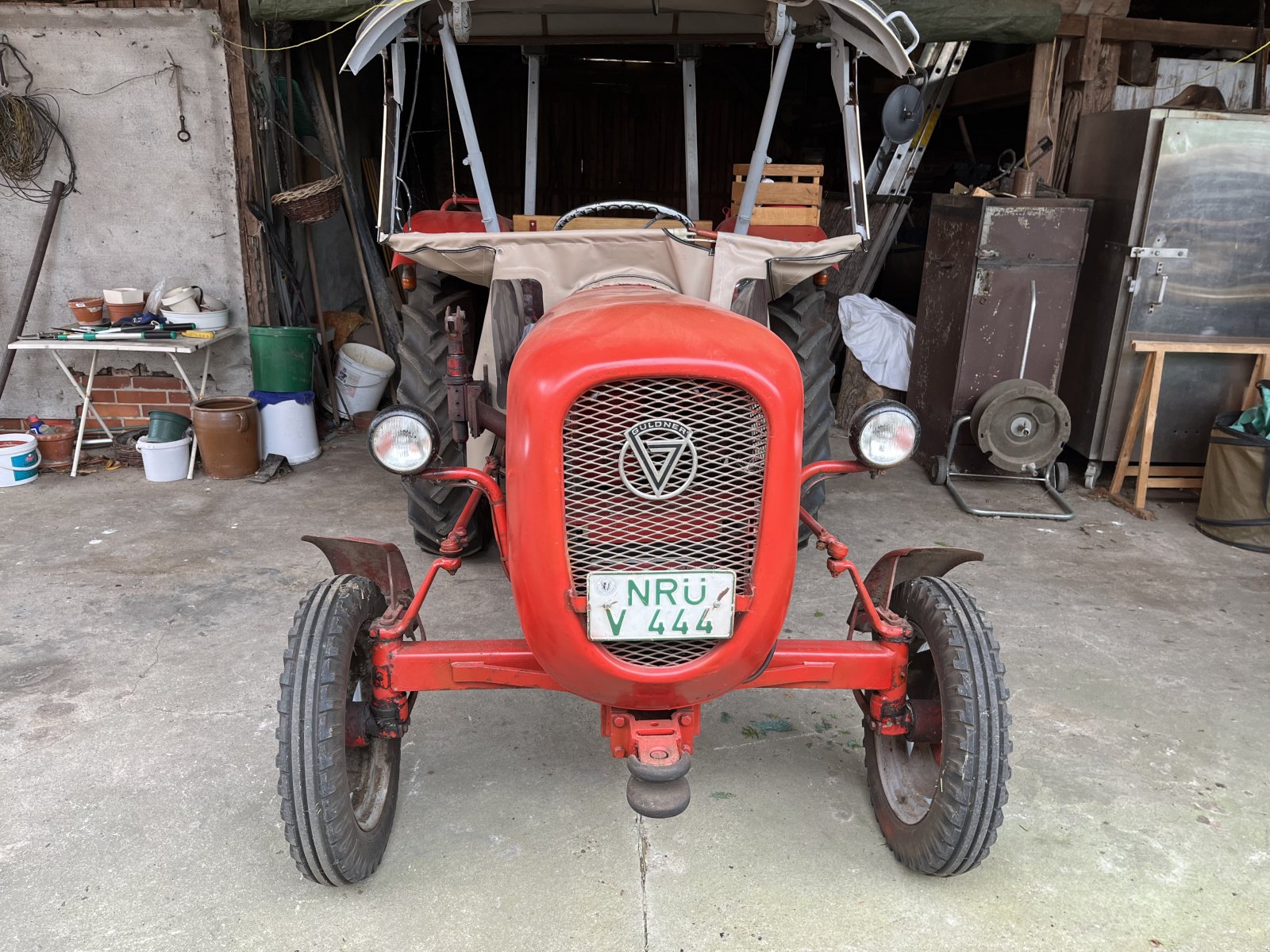 Traktor van het type Güldner Tessin, Gebrauchtmaschine in neustadt (Foto 9)