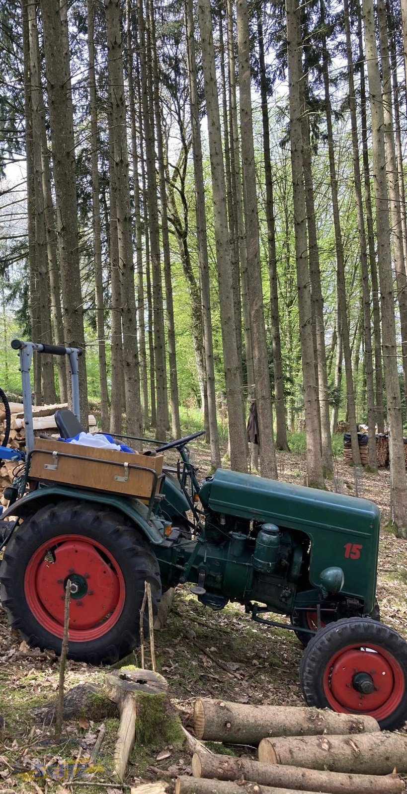 Traktor des Typs HELA D15, Gebrauchtmaschine in Lindenfels-Glattbach (Bild 3)