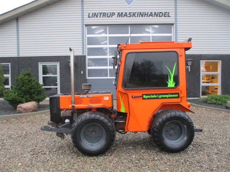 Traktor del tipo Holder C30 Med frontlift og lukket kabine. Græshjul på., Gebrauchtmaschine In Lintrup (Immagine 1)