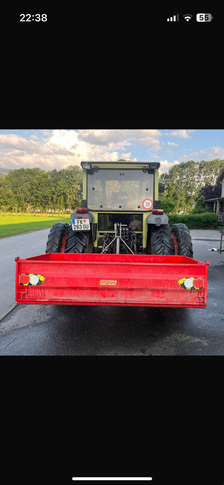 Traktor of the type Hürlimann H 358, Gebrauchtmaschine in Dornbirn (Picture 2)