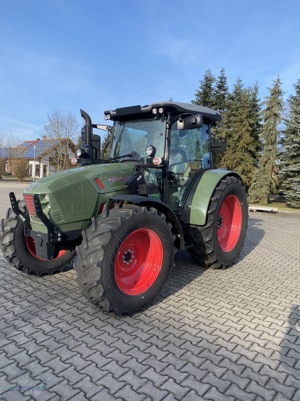 Traktor tip Hürlimann XB 125 Klimaanlage, Frontladeranbauteile, Neumaschine in Buchdorf (Poză 2)