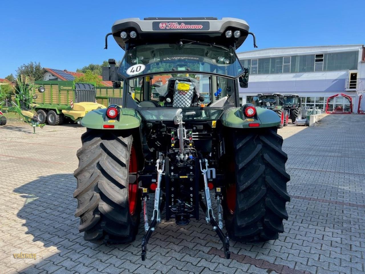 Traktor van het type Hürlimann XB 95, Neumaschine in Büchlberg (Foto 4)