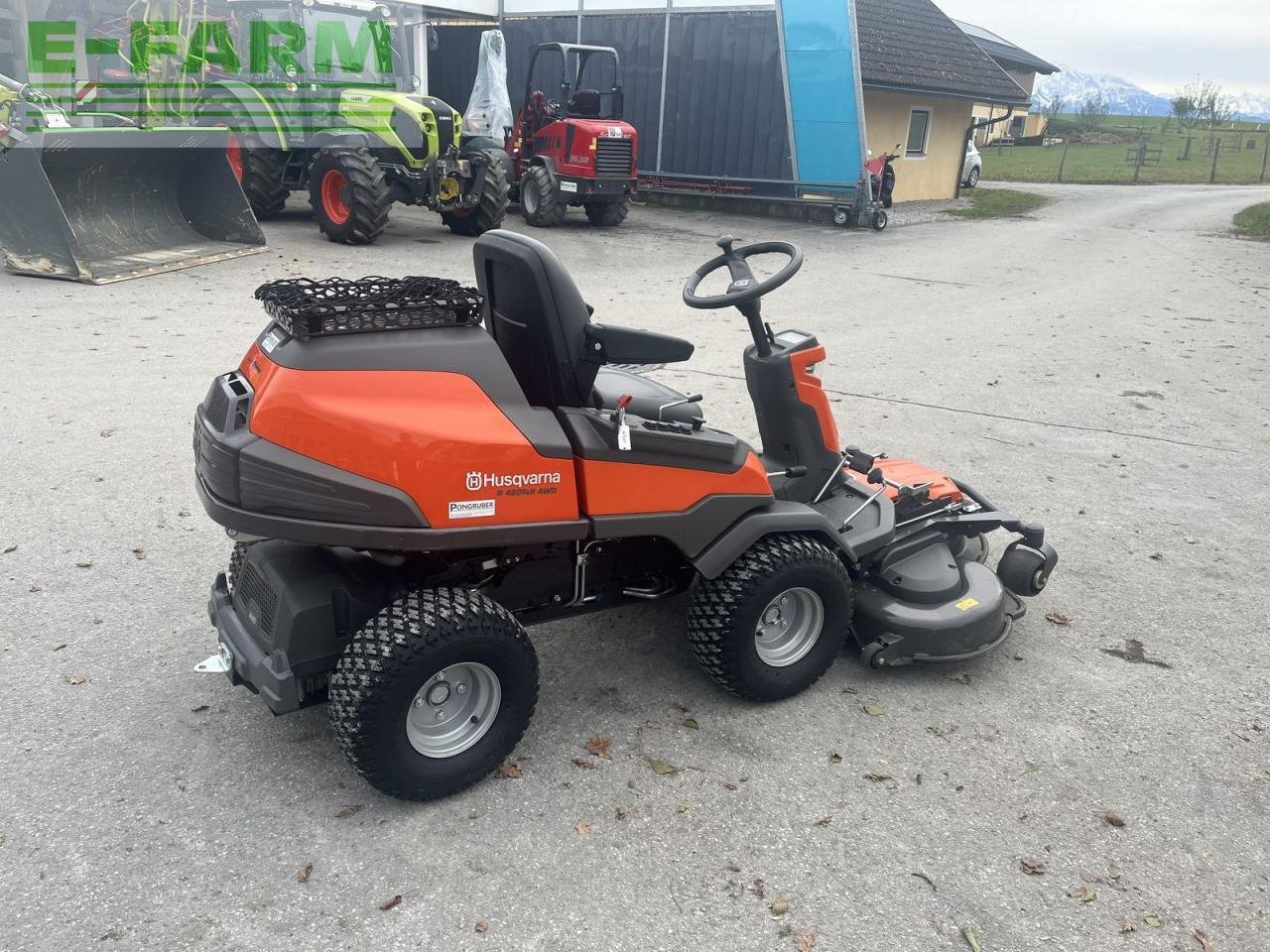 Traktor tip Husqvarna r 420tsx awd, Gebrauchtmaschine in ELIXHAUSEN (Poză 4)