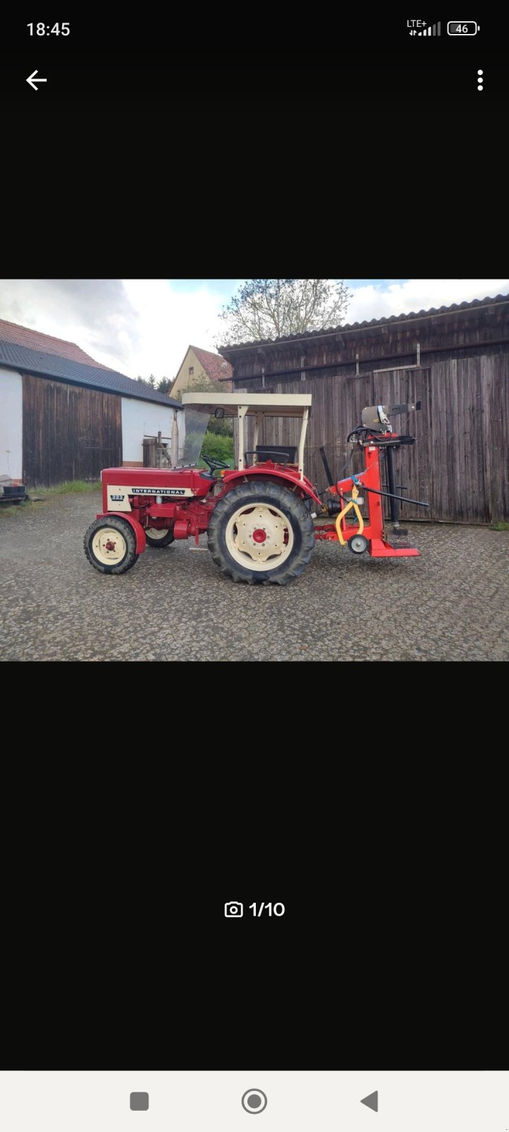 Traktor Türe ait IHC 323, Gebrauchtmaschine içinde Limburgerhof  (resim 1)