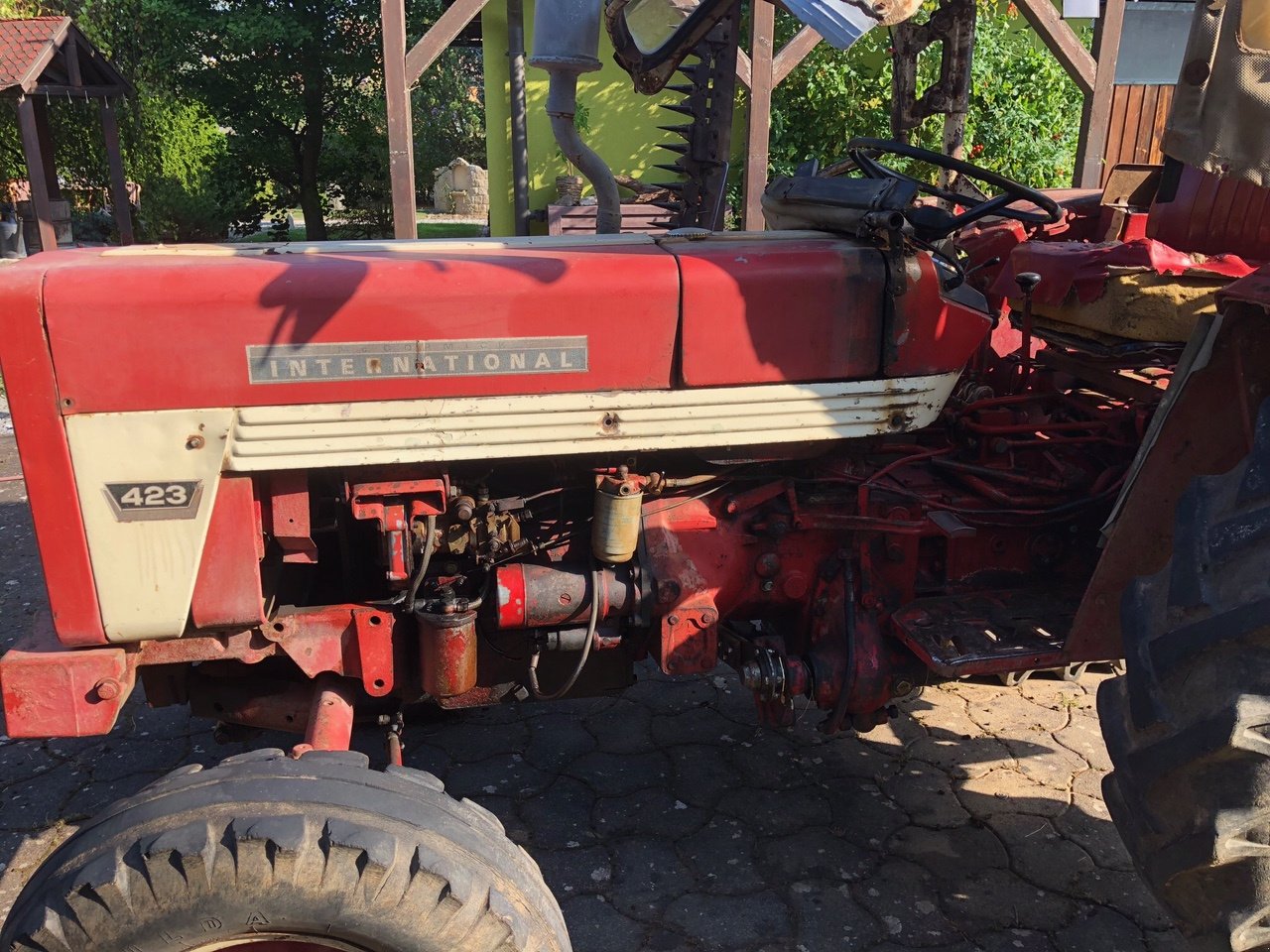 Traktor van het type IHC 423, Gebrauchtmaschine in Grabfeld OT Berkach (Foto 7)