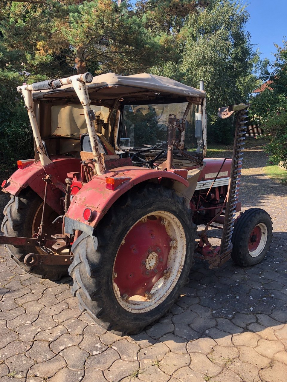 Traktor van het type IHC 423, Gebrauchtmaschine in Grabfeld OT Berkach (Foto 12)