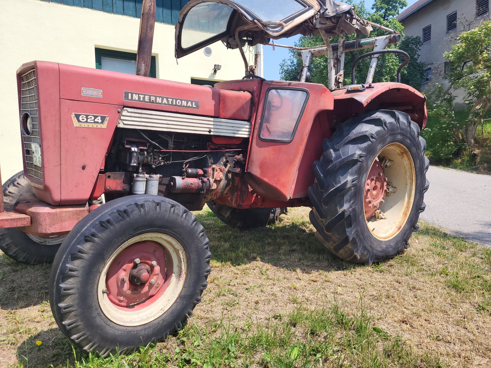 Traktor tip IHC 624, Gebrauchtmaschine in Falkenberg (Poză 1)