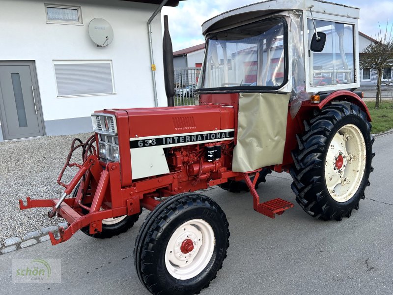 Traktor del tipo IHC 633 mit Servo, zwei-doppelt-wirkende und ein einfach-wirkendes Steuergerät, Gebrauchtmaschine In Burgrieden (Immagine 1)