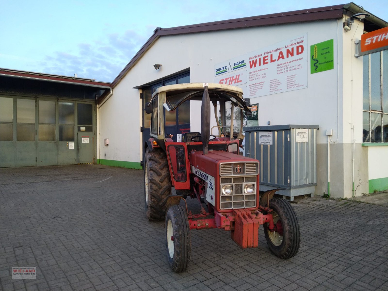 Traktor типа IHC 633, Gebrauchtmaschine в Lossburg-Wittendorf (Фотография 1)