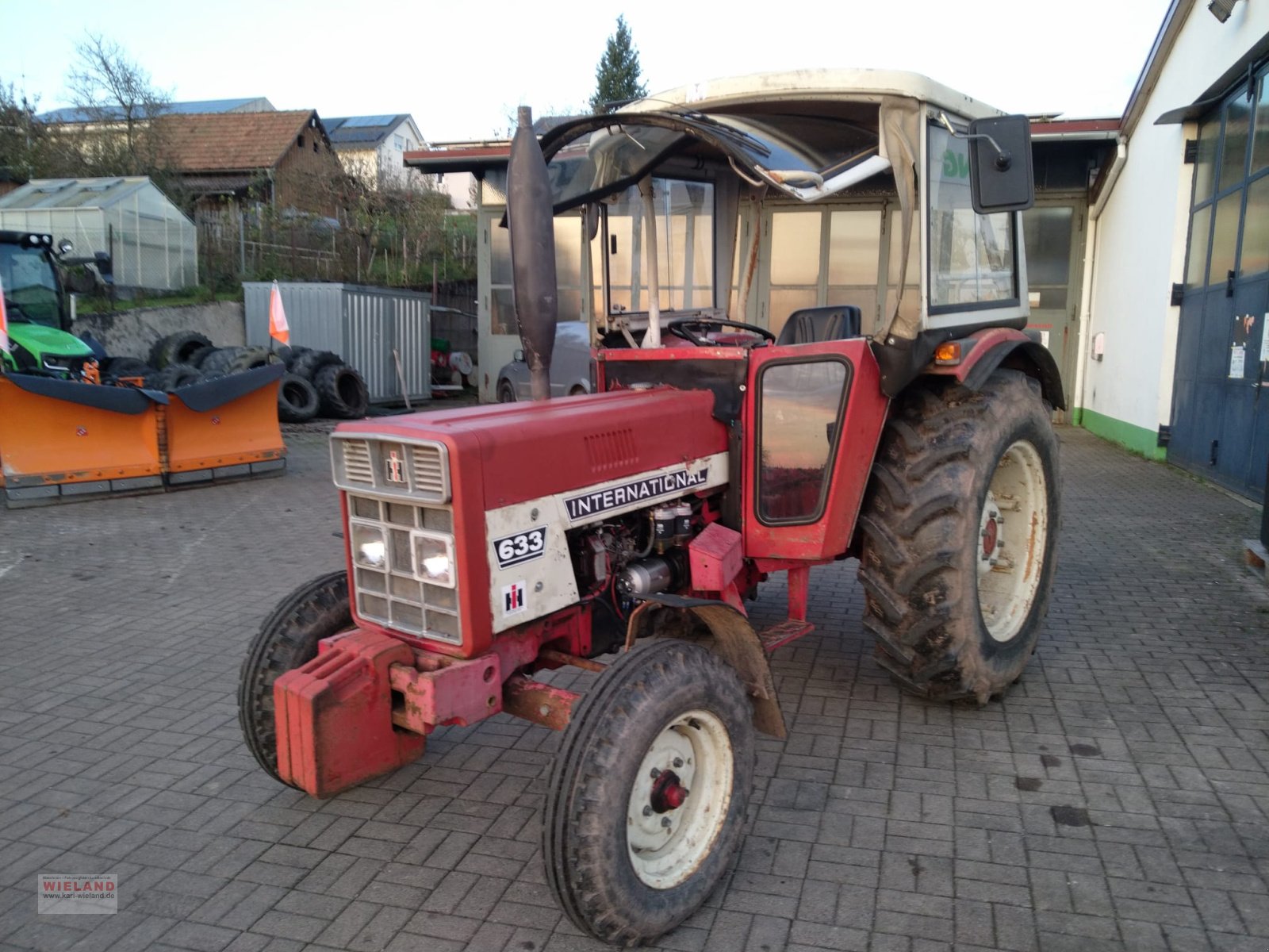 Traktor typu IHC 633, Gebrauchtmaschine w Lossburg-Wittendorf (Zdjęcie 2)