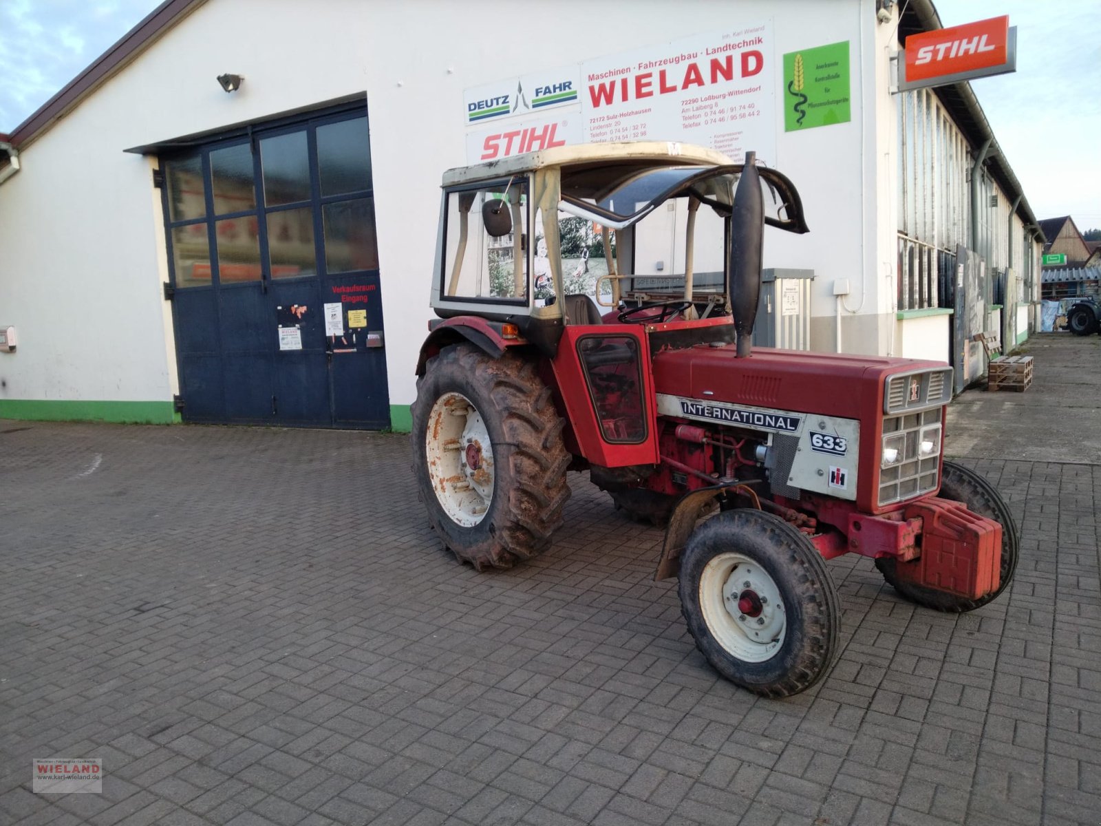 Traktor of the type IHC 633, Gebrauchtmaschine in Lossburg-Wittendorf (Picture 3)