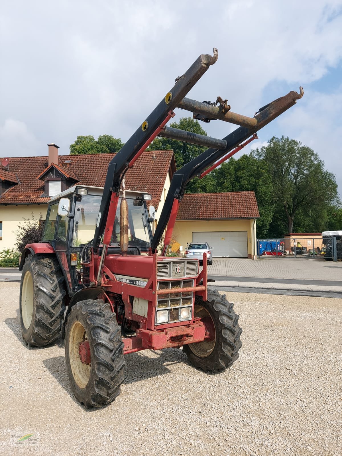 Traktor typu IHC 844 AS, Gebrauchtmaschine w Pegnitz-Bronn (Zdjęcie 4)