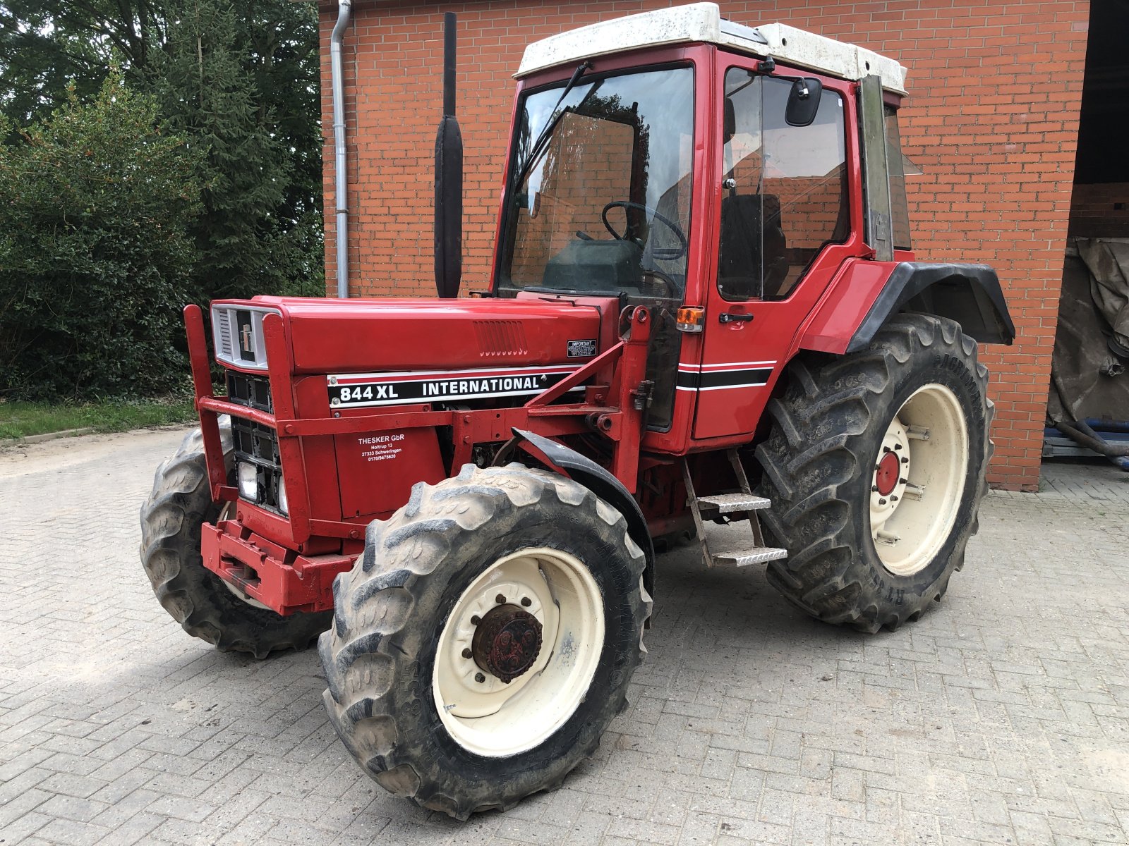 Traktor Türe ait IHC 844 XL, Gebrauchtmaschine içinde Schweringen (resim 1)