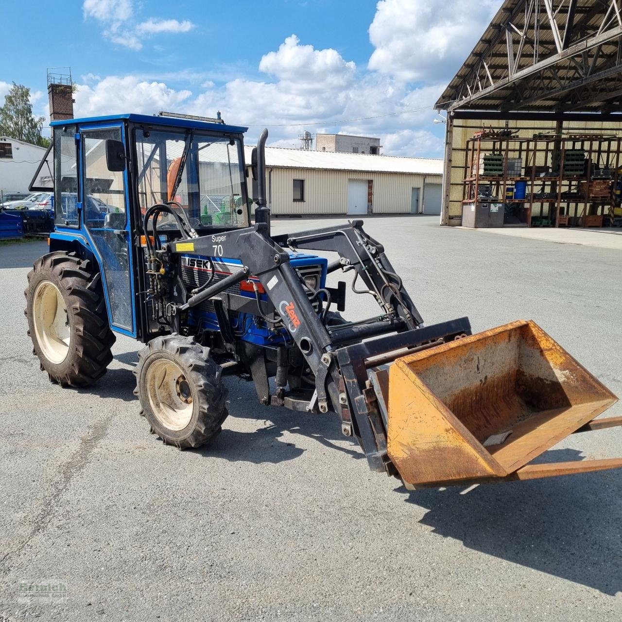 Traktor du type Iseki 4270, Gebrauchtmaschine en Drebach (Photo 1)