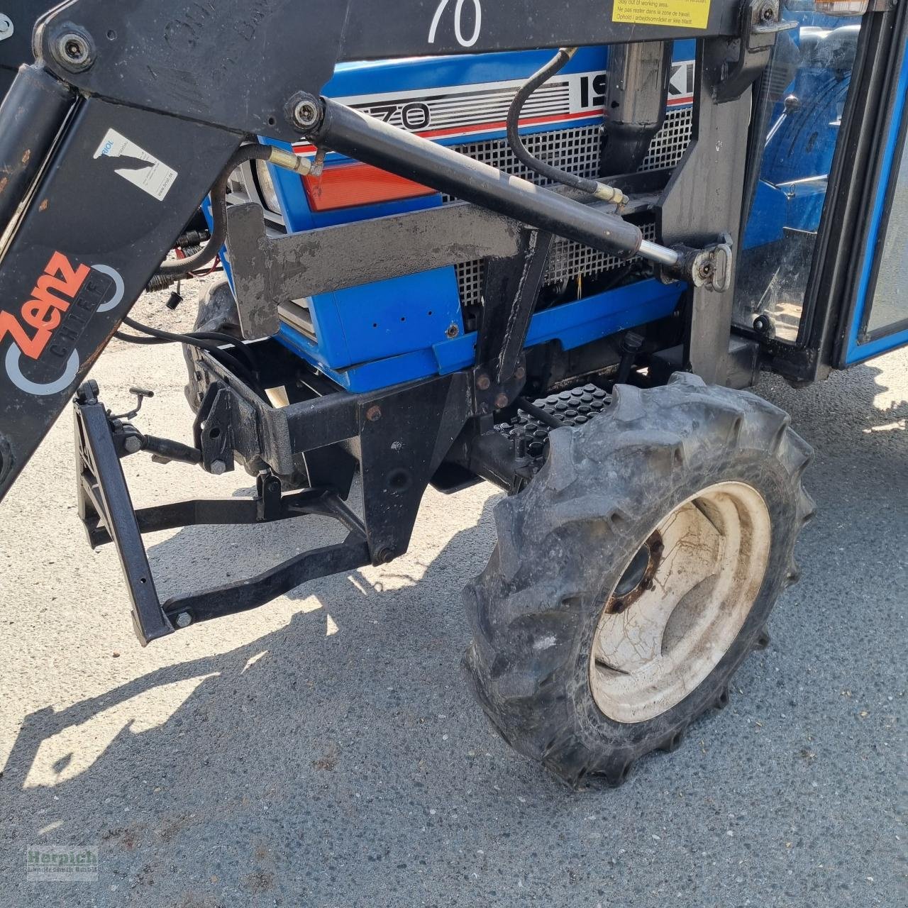 Traktor van het type Iseki 4270, Gebrauchtmaschine in Drebach (Foto 4)