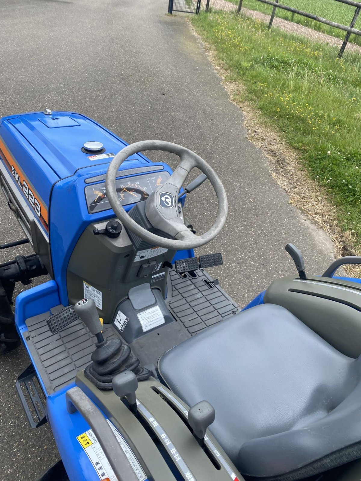 Traktor van het type Iseki SIAL 223, Gebrauchtmaschine in Baarle Nassau (Foto 8)