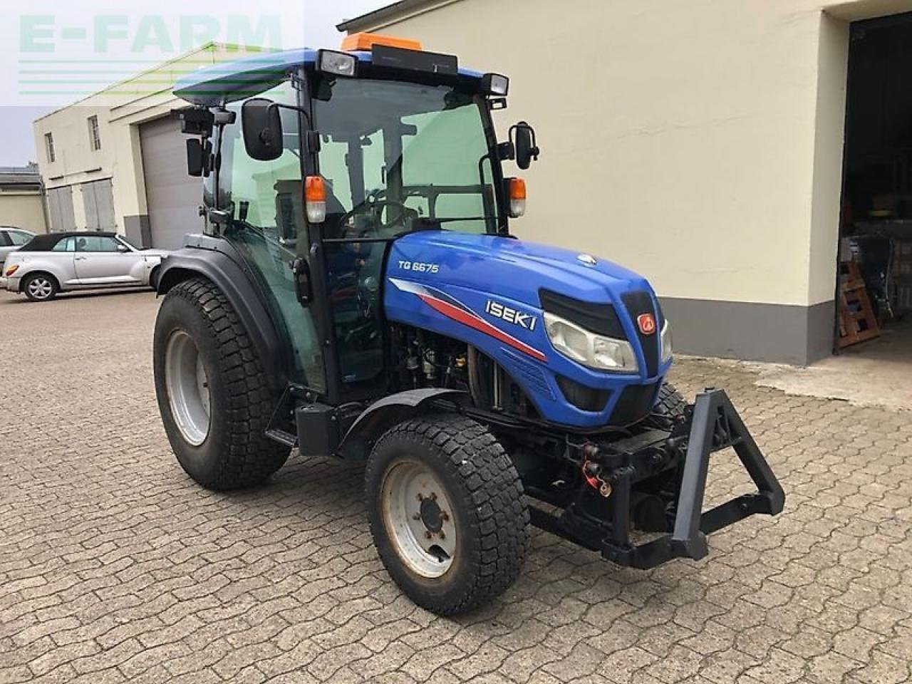 Traktor des Typs Iseki tg 6675 ahl kompakt schlepper 49 kw/67 ps * winterdienst, Gebrauchtmaschine in DELMENHORST (Bild 2)