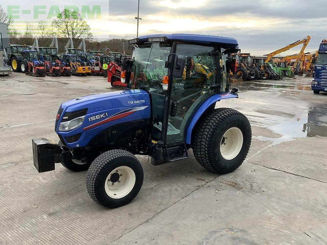 Traktor a típus Iseki tg6675 tractor (st21674), Gebrauchtmaschine ekkor: SHAFTESBURY (Kép 4)