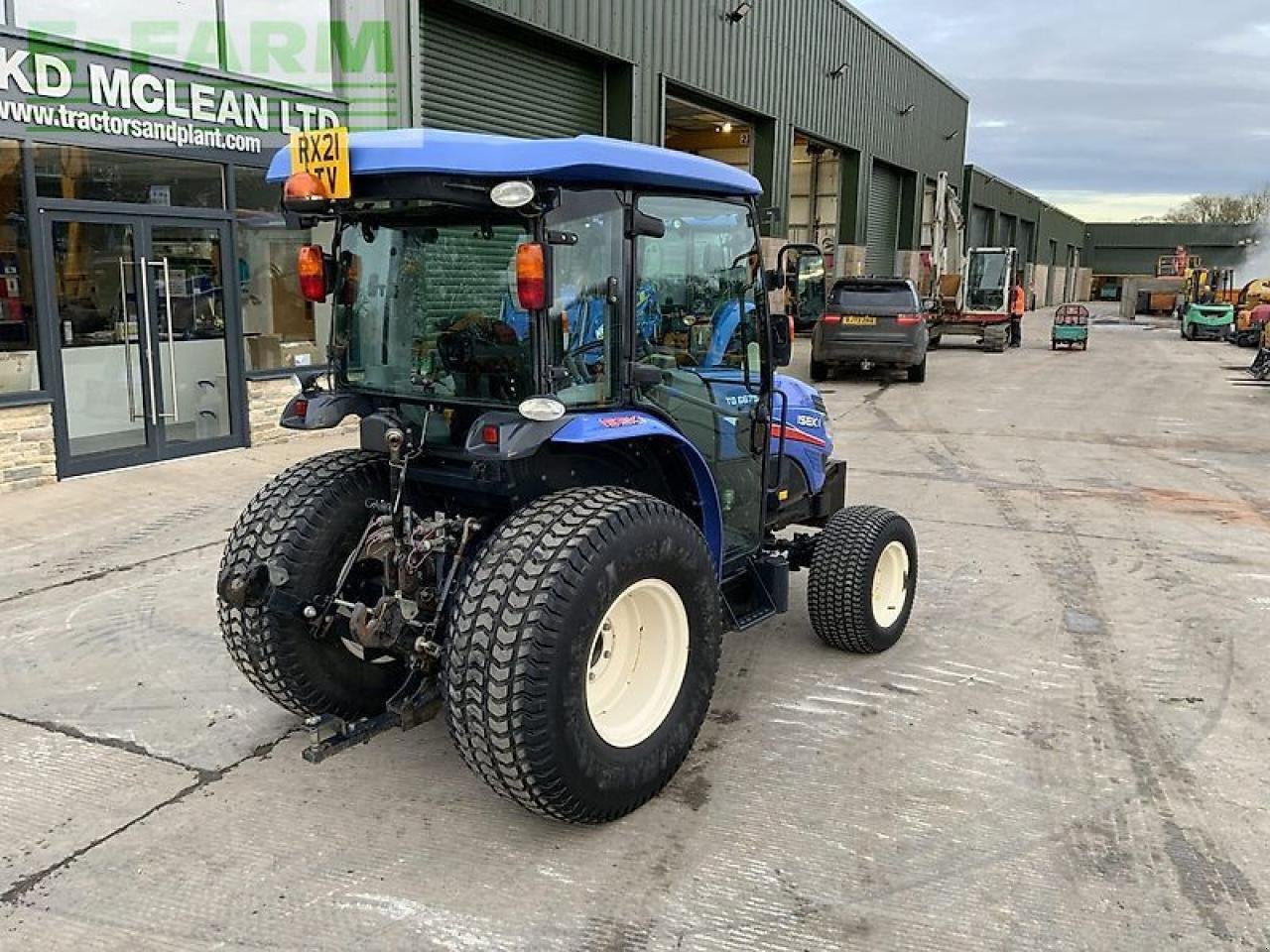 Traktor a típus Iseki tg6675 tractor (st21674), Gebrauchtmaschine ekkor: SHAFTESBURY (Kép 9)