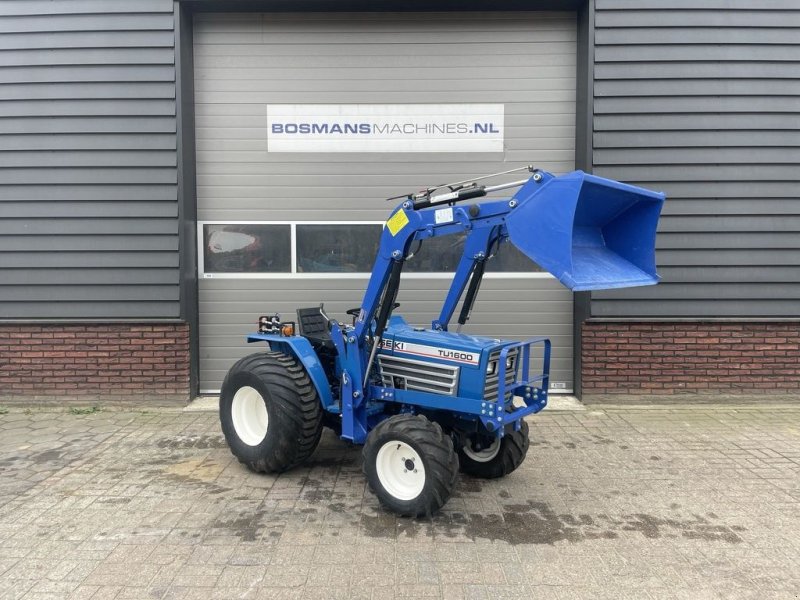 Traktor van het type Iseki TU1600 4wd minitractor met frontlader / gazonbanden, Gebrauchtmaschine in Neer