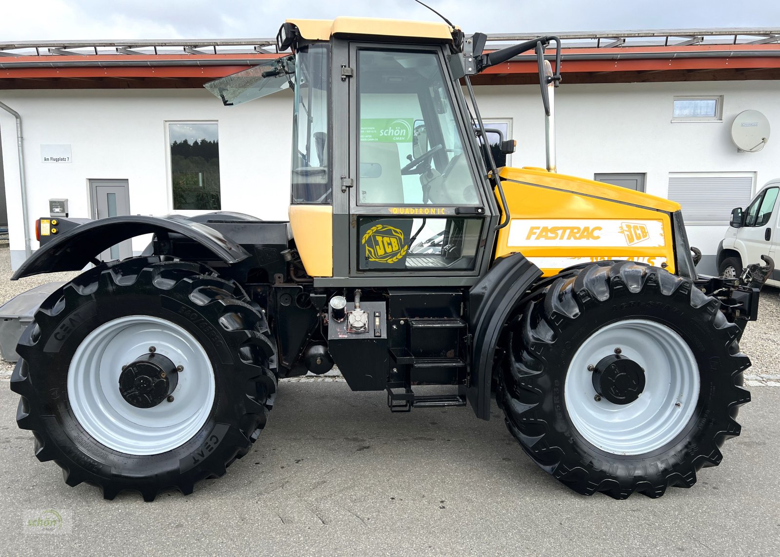 Traktor typu JCB 1135 4WS - mit Vier-Rad-Lenkung und mit FH und FZ, Gebrauchtmaschine w Burgrieden (Zdjęcie 9)