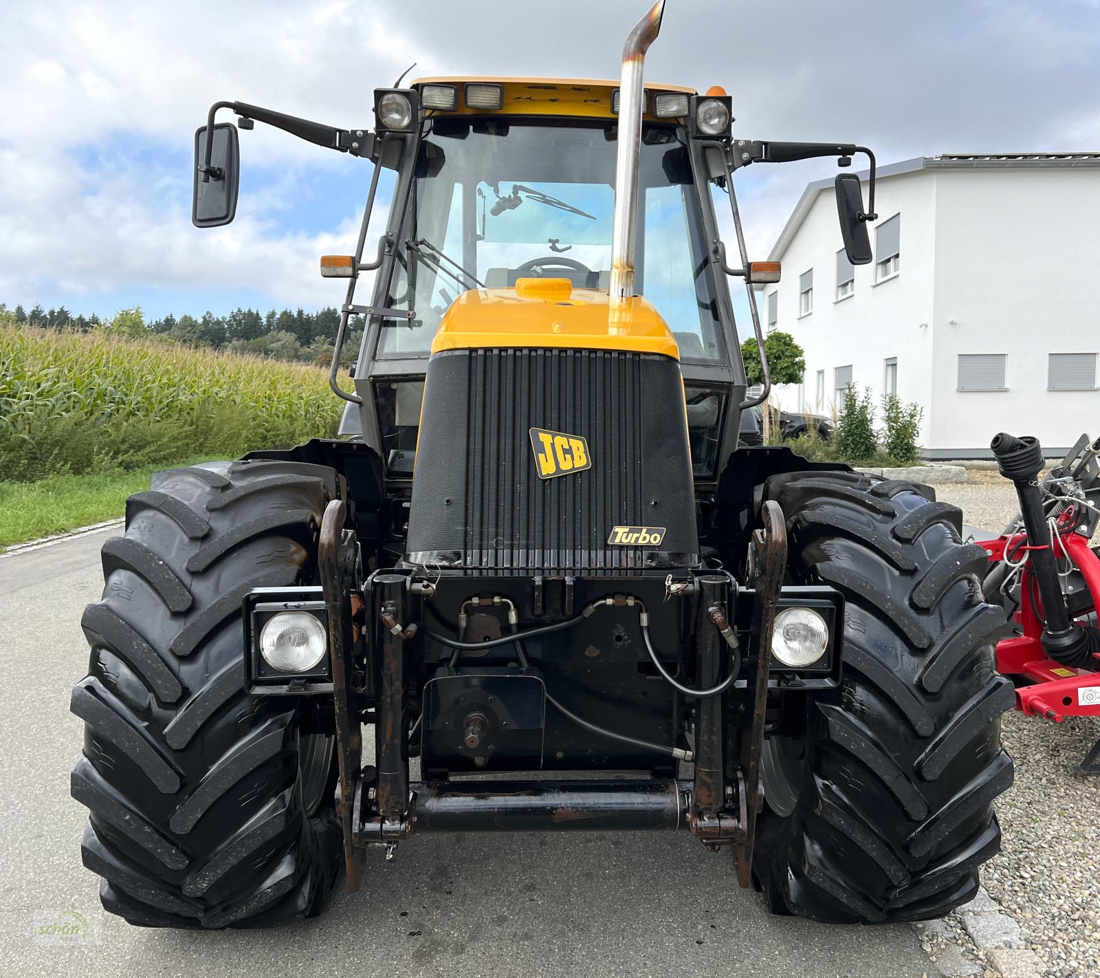 Traktor του τύπου JCB 1135 4WS - mit Vier-Rad-Lenkung und mit FH und FZ, Gebrauchtmaschine σε Burgrieden (Φωτογραφία 12)