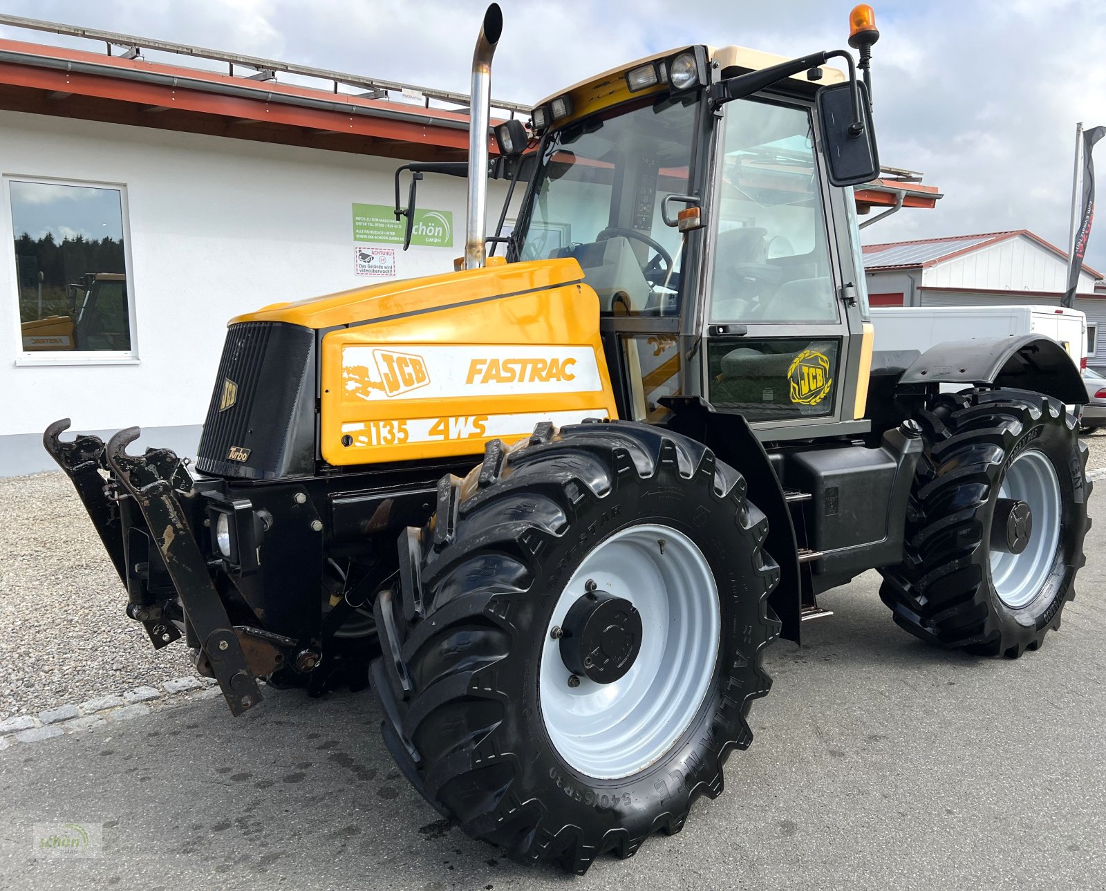 Traktor типа JCB 1135 4WS - mit Vier-Rad-Lenkung und mit FH und FZ, Gebrauchtmaschine в Burgrieden (Фотография 14)