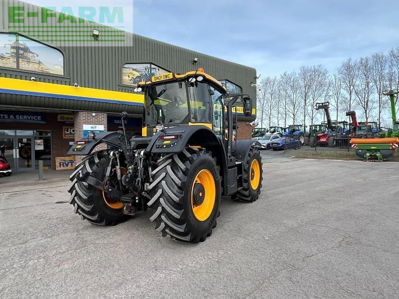 Traktor des Typs JCB 4220, Gebrauchtmaschine in SHREWSBURRY (Bild 7)