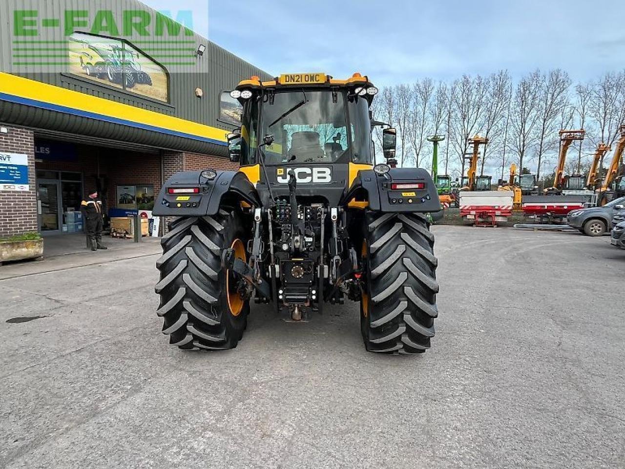 Traktor des Typs JCB 4220, Gebrauchtmaschine in SHREWSBURRY (Bild 8)