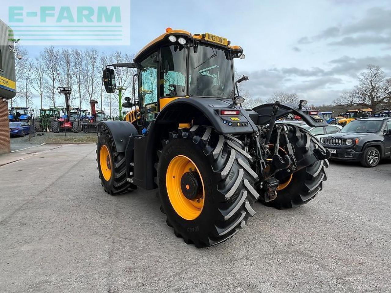 Traktor des Typs JCB 4220, Gebrauchtmaschine in SHREWSBURRY (Bild 9)