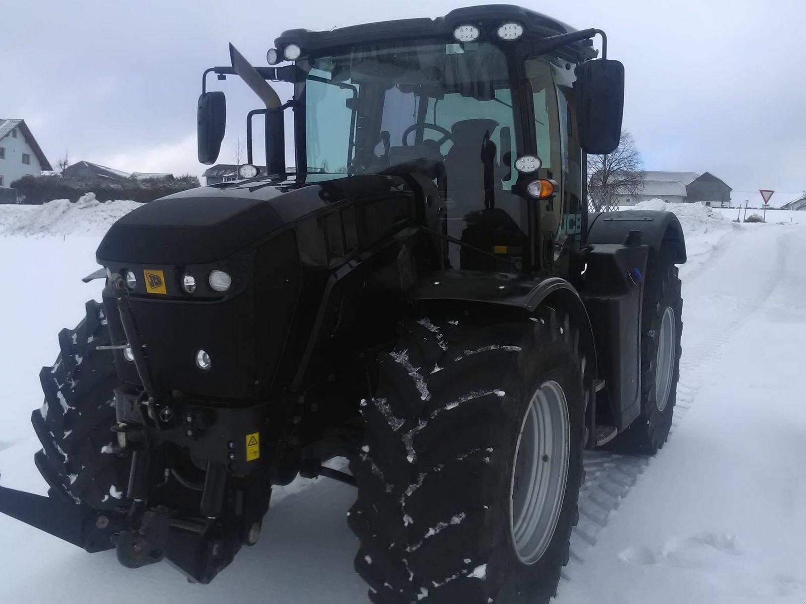 Traktor des Typs JCB 4220, Gebrauchtmaschine in Traberg (Bild 1)